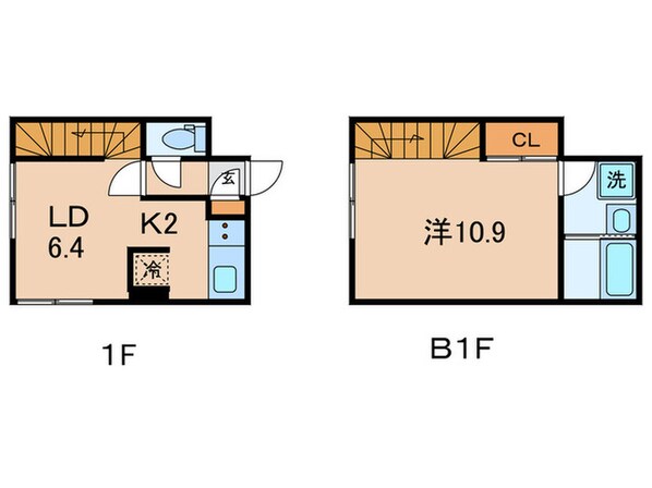 LEGALAND碑文谷の物件間取画像